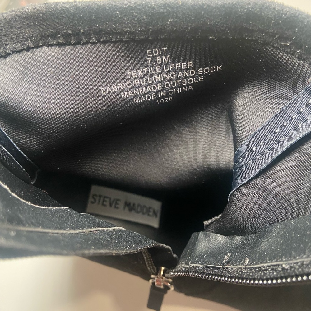 Steve Madden Edit Platform Sock Booties - image 7